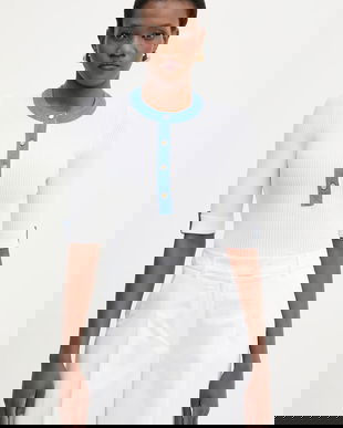 Luisa Spagnoli bluză cu vâscoză Colli