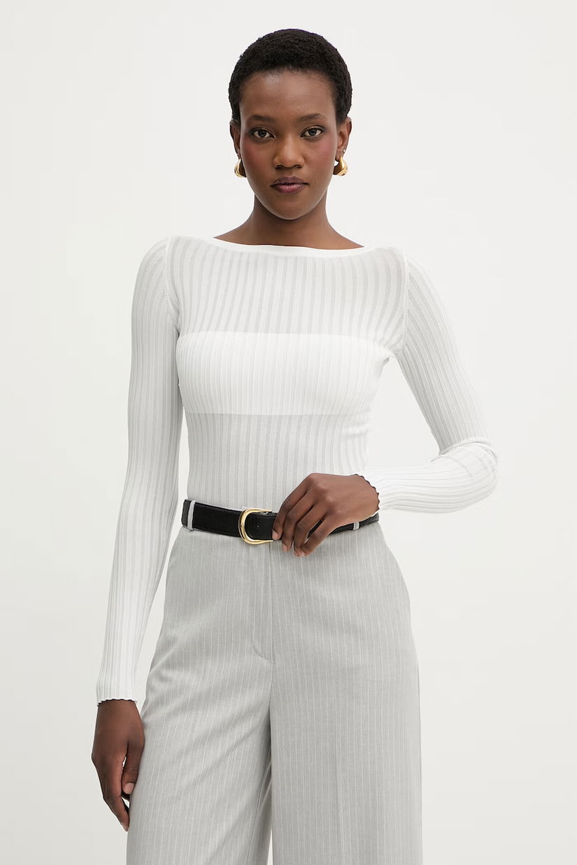 Elisabetta Franchi body pentru femei, cu vâscoză