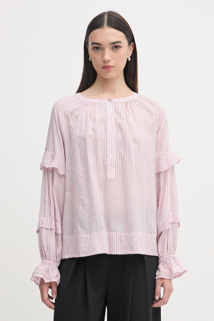 Mos Mosh bluză tip cămașă pentru femei, cu vâscoză Jorun