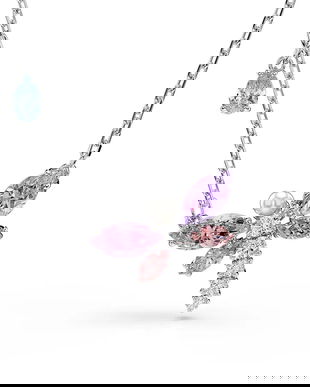 Swarovski colier pentru femei, metalic zirconiu cubic Ariana Grande x Swarovski