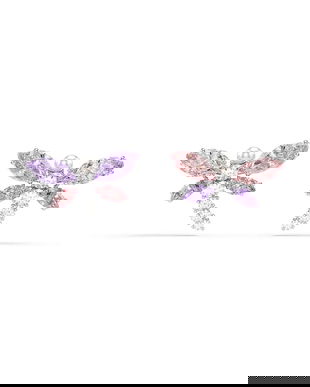 Swarovski cercei pentru femei, din metal cu zirconiu cubic Ariana Grande x Swarovski