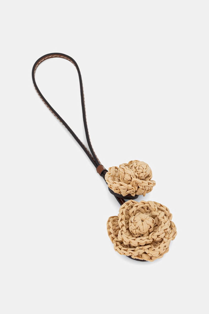 Lauren Ralph Lauren breloc de damă din piele