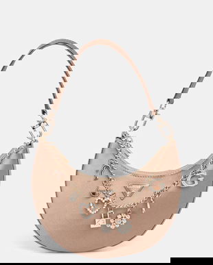 Guess geantă croissant de damă TASMIN