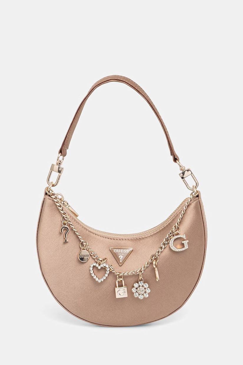 Guess geantă croissant de damă TASMIN