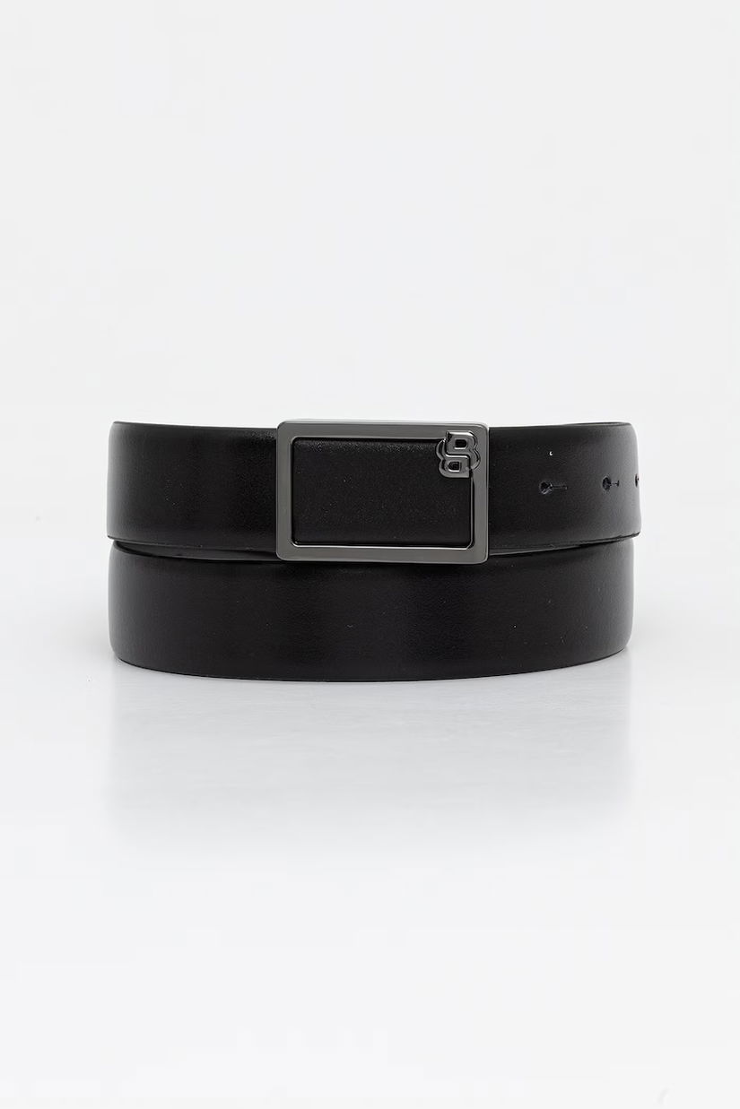 BOSS curea bărbați din piele