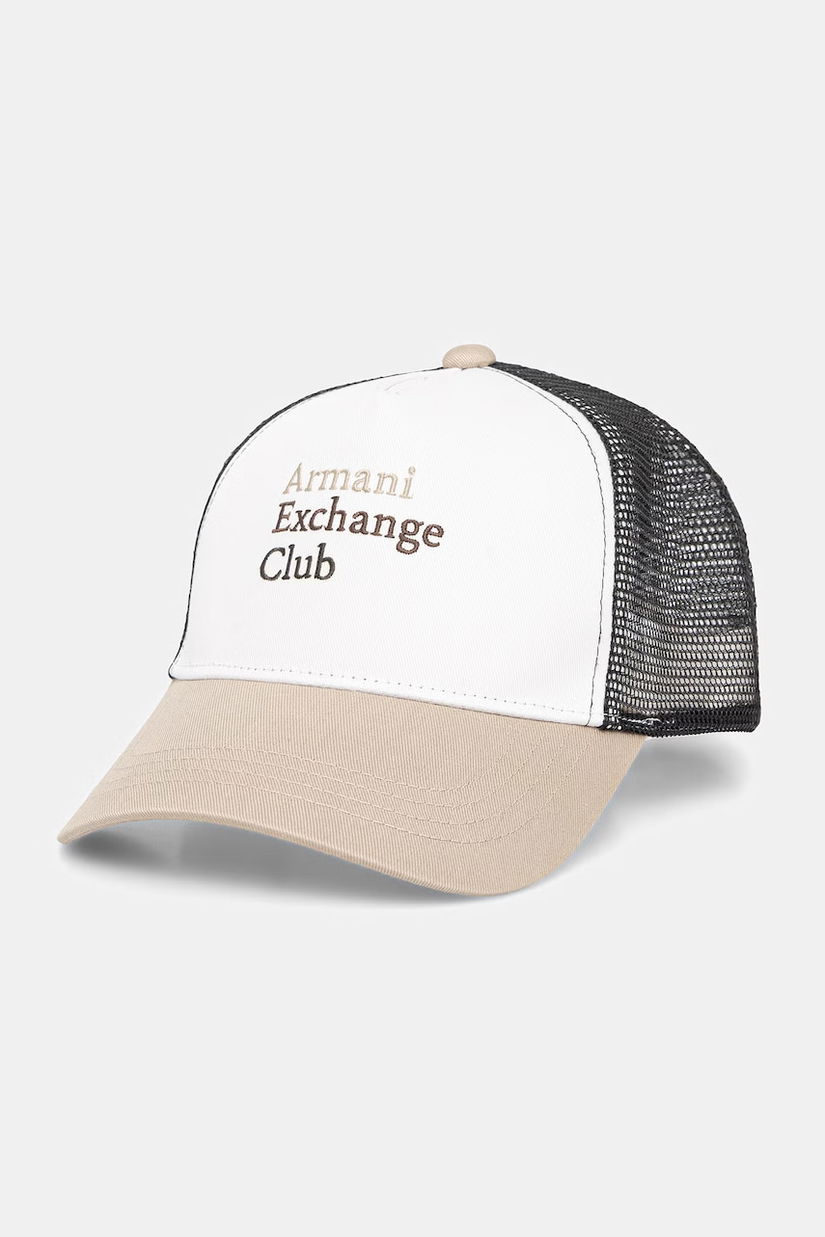 Armani Exchange șapcă trucker bărbătească
