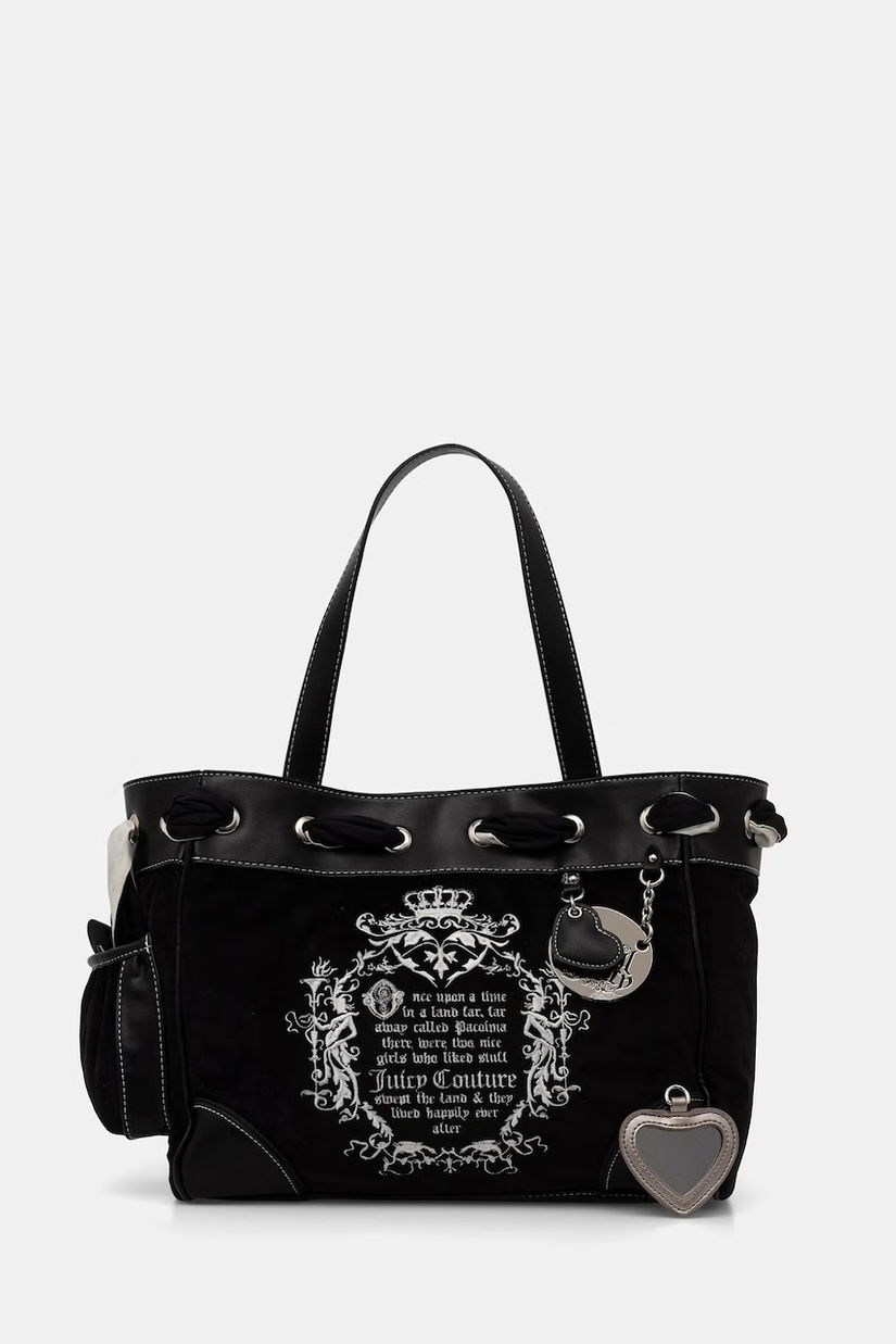 Juicy Couture geantă shopper pentru femei, din bumbac DAYDREAMER