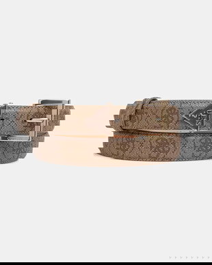 Guess curea de damă cu imitație de piele NOELLE