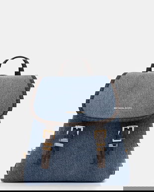 MICHAEL Michael Kors rucsac de oraș pentru femei, din denim