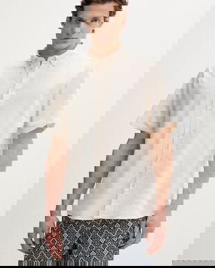 Les Deux cămașă bărbătească de in Konrad