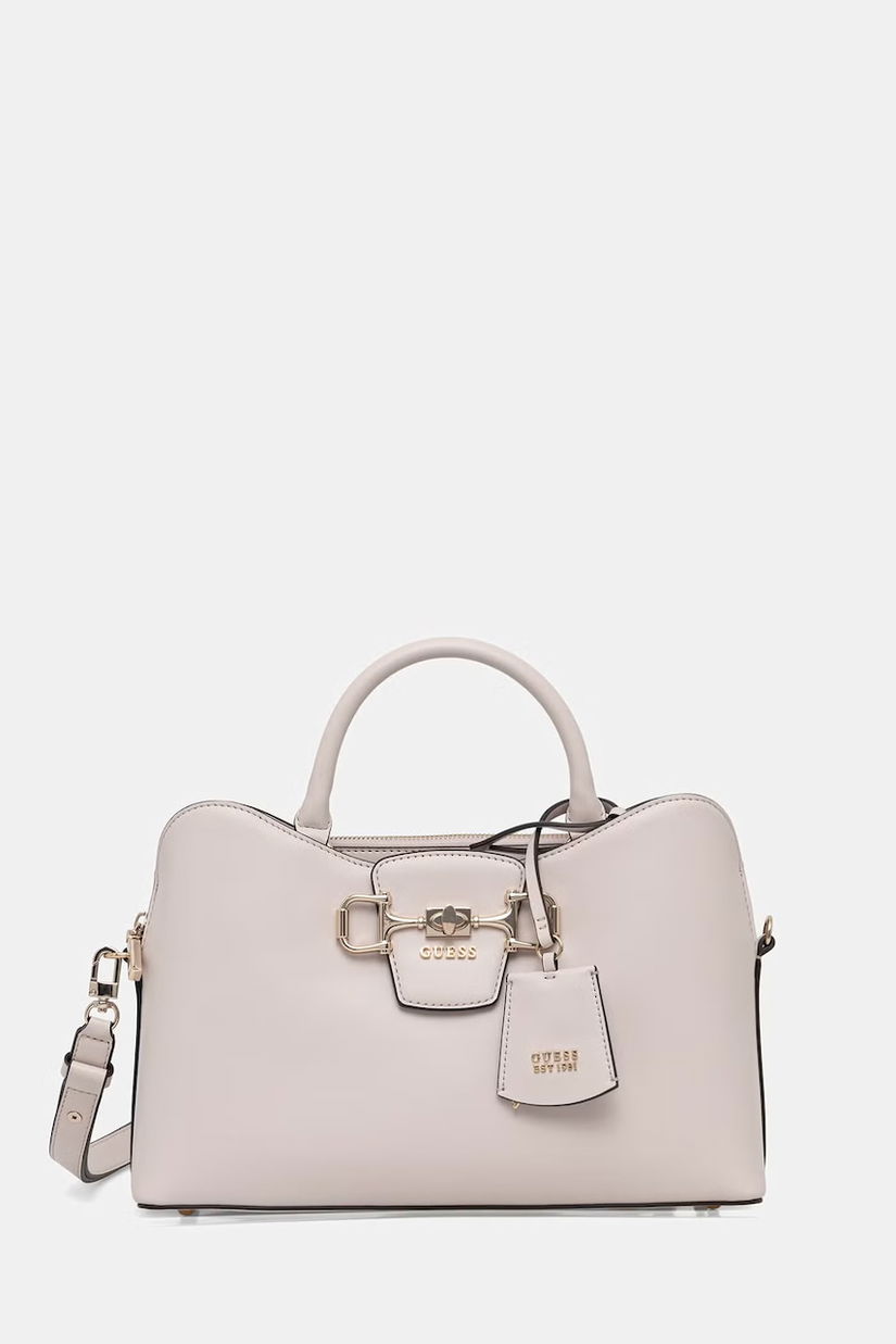 Guess tote bag pentru femei cu imitație de piele JANIE