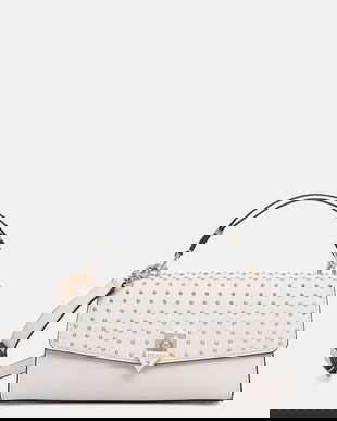 Guess geantă poștaș de damă cu imitație de piele PATSIE