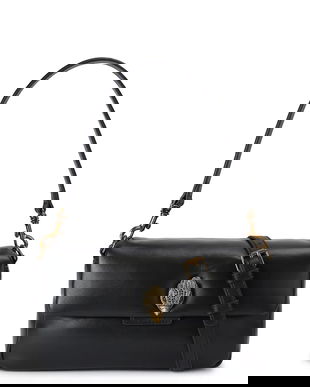 Kurt Geiger London geantă poștaș de damă cu imitație de piele Oxford