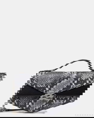 Karl Lagerfeld geantă poștaș de damă din piele Karl Lagerfeld Studio