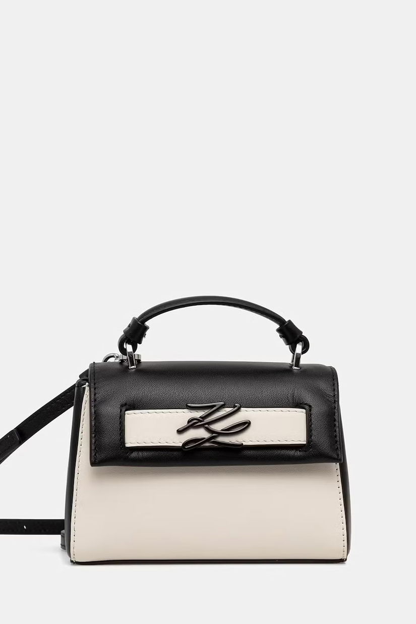 Karl Lagerfeld Geantă crossbody de damă din piele K/AUTOGRAPH