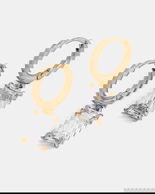 Lauren Ralph Lauren cercei de damă din metal cu zirconiu cubic