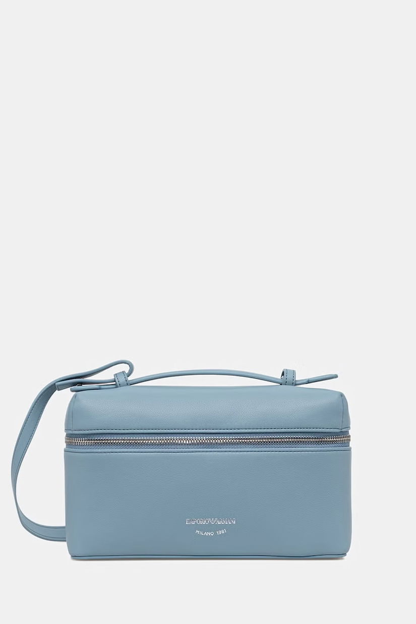 Emporio Armani geantă crossbody pentru femei, din piele
