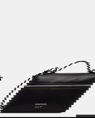 Emporio Armani geantă crossbody pentru femei, din piele
