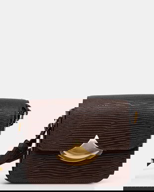 Sessun geantă crossbody pentru femei, din piele