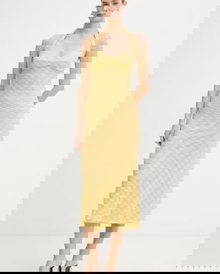 Bardot rochie cu bumbac