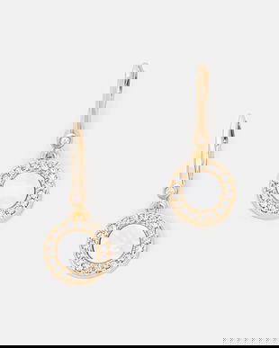 DKNY cercei pentru femei metalici