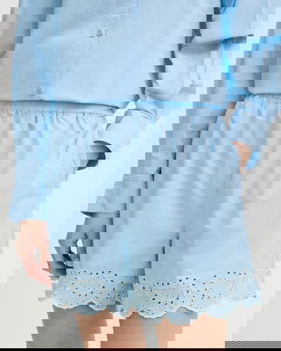 Stine Goya pantaloni scurți pentru femei, din bumbac