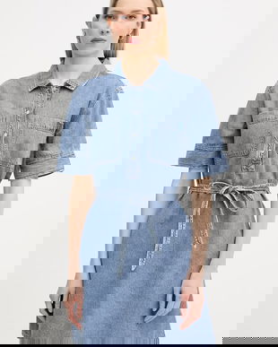 DKNY rochie de vară denim