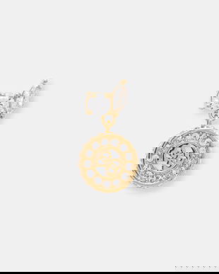 Guess Cercel pentru femei, din oțel inoxidabil PIERCING STUDIO