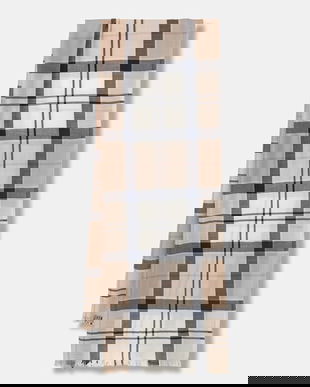 Barbour șal pentru femei, din lână merinos Verona