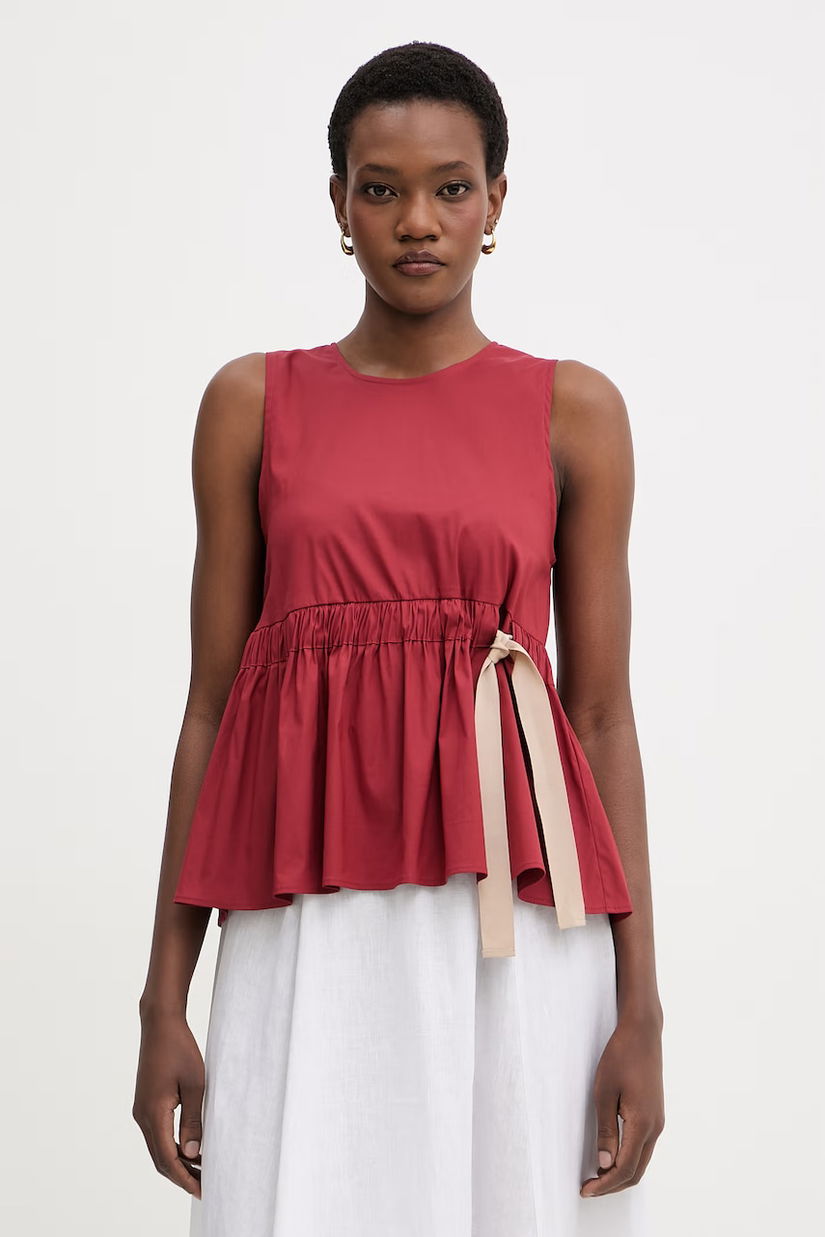 iBlues bluză cu bretele pentru femei, cu bumbac ASSENZI