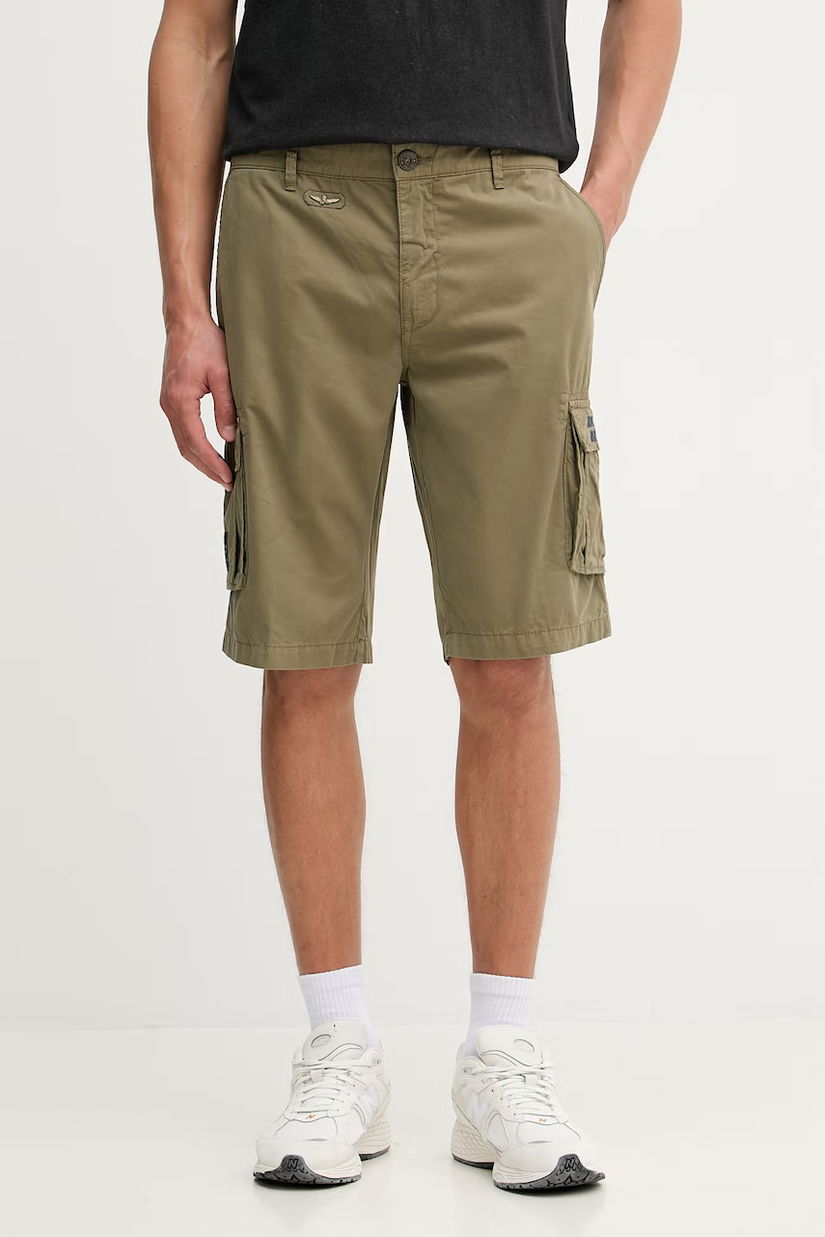 Aeronautica Militare pantaloni scurți cargo pentru bărbați, din bumbac