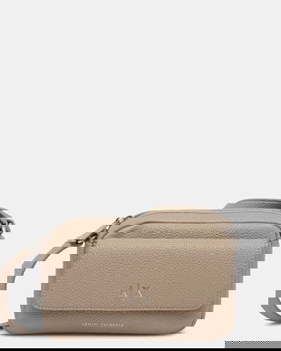 Armani Exchange geantă poștaș femei cu imitație de piele