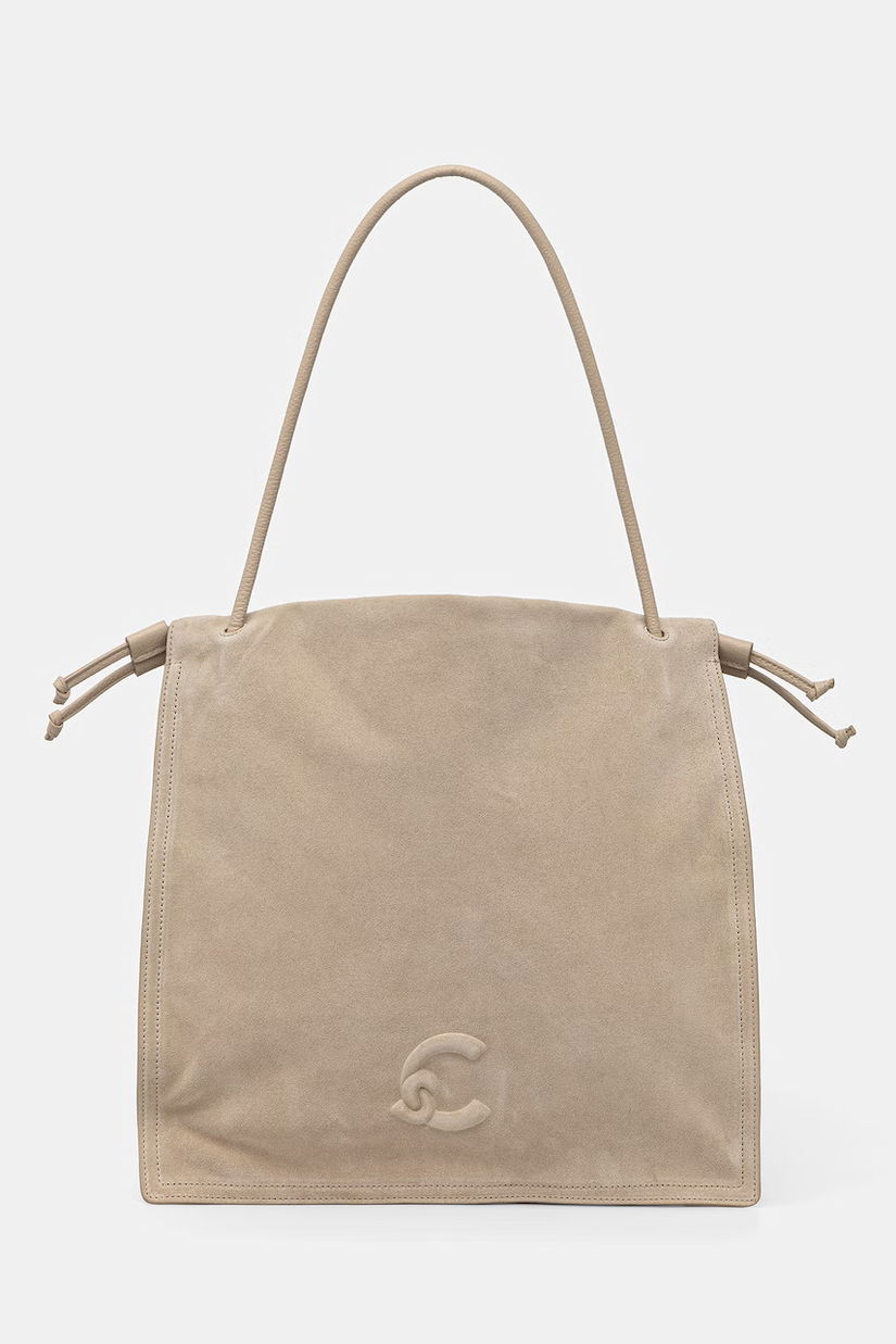 Coccinelle geantă shopper de damă din piele întoarsă COCCINELLEDULSE SUEDE