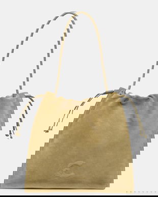 Coccinelle Geantă shopper de damă din piele întoarsă COCCINELLEDULSE SUEDE