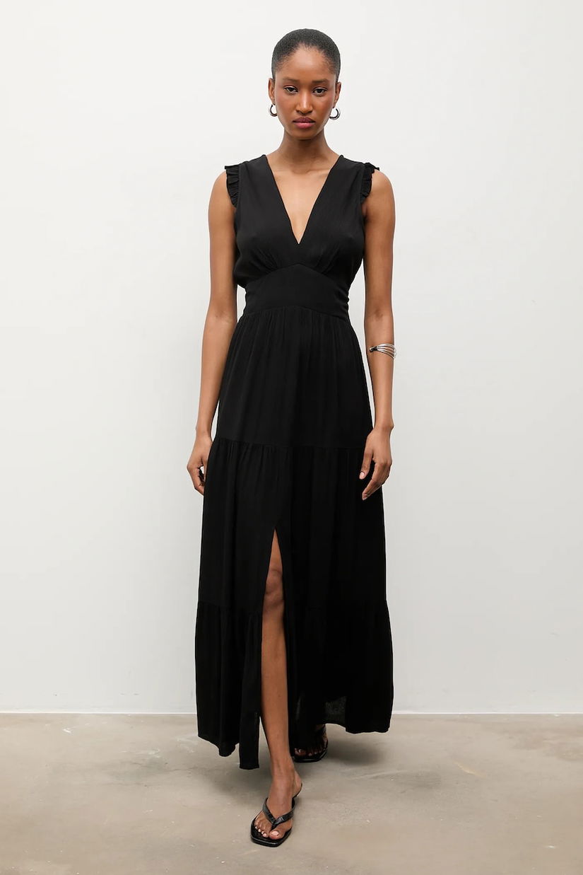 Answear.LAB rochie evazată cu vâscoză