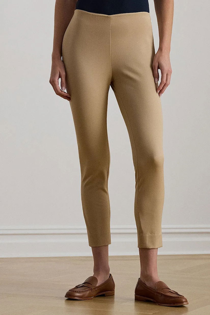 Lauren Ralph Lauren Pantaloni slim fit de damă cu vâscoză