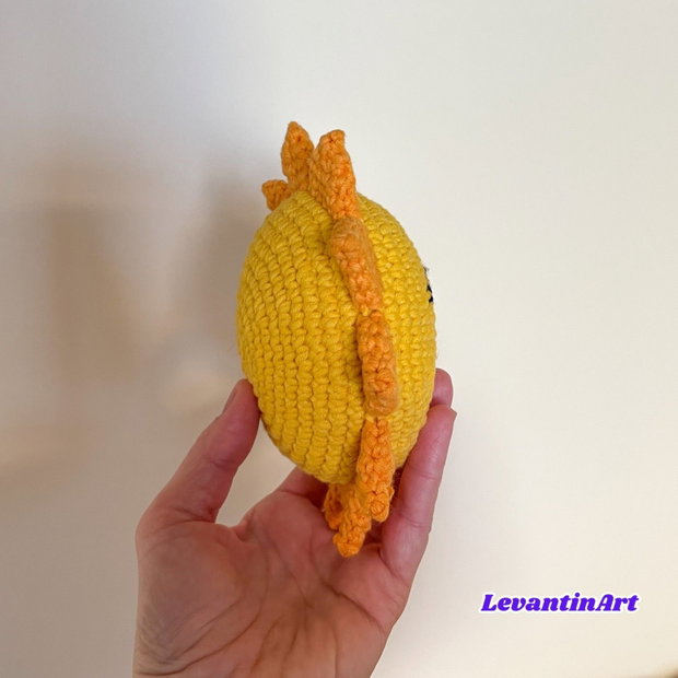Set croșetat 3D cu piese mari Soare vesel, Semilună și Norișor cu detalii adorabile. LA COMANDA