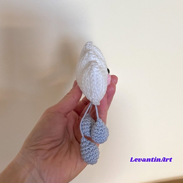 Set croșetat 3D cu piese mari Soare vesel, Semilună și Norișor cu detalii adorabile. LA COMANDA