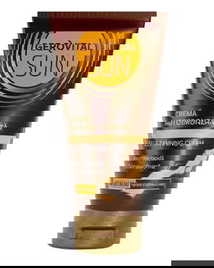 Crema Autobronzanta cu Unt de Cacao - Gerovital Sun Self Tanning Cream, 150 ml