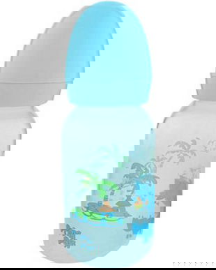 Biberon PP Decorat, R0113 Primii Pasi, 125 ml