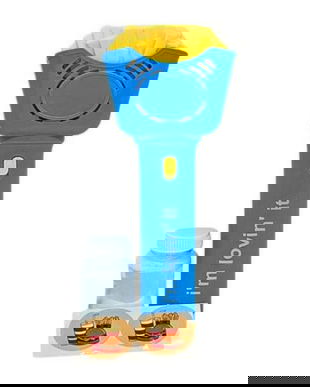 Pistol cu apa Albastru Automat Baloane de Sapun French Fries , Bubble pentru Copii,