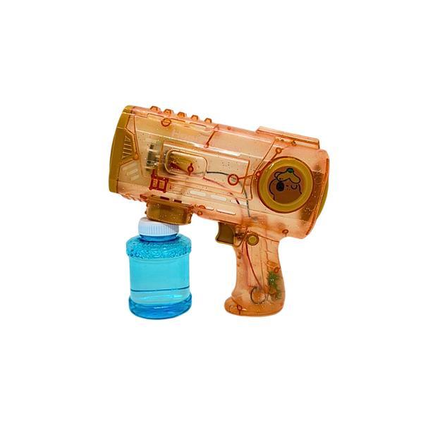 Pistol cu apa,  Capybara Automat Baloane de Sapun cu 10 Orificii, Include Solutie