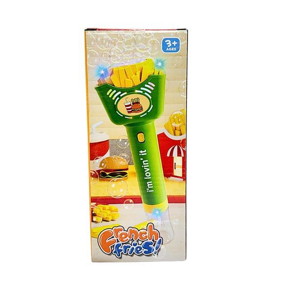 Pistol cu apa  Rosu Automat Baloane de Sapun French Fries , Bubble pentru Copii