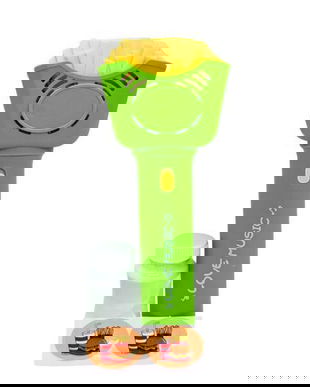 Pistol cu apa Verde Automat Baloane de Sapun French Fries , Bubble pentru Copii