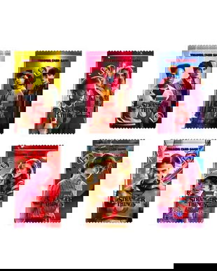 Plic Cartonase Stranger Things 5 &ndash; 8 Cartonase Colectibile