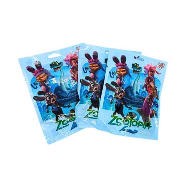 Set 3 Plicuri cu Figurina Surpriza Zootopia 2 &ndash; Figurine Colectibile, Plicuri Mystery pentru Copii