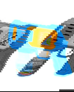 Pistol cu apa  Albastru Automat de Facut Baloane de Sapun Bubble . Include Solutie