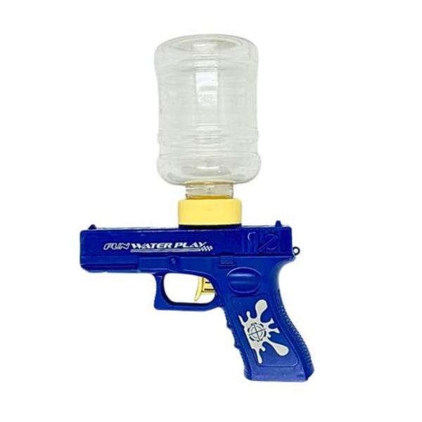 Pistol cu apa  Albastru Electric pentru Copii, 3 Moduri de Tragere, Distanta 7-8 m