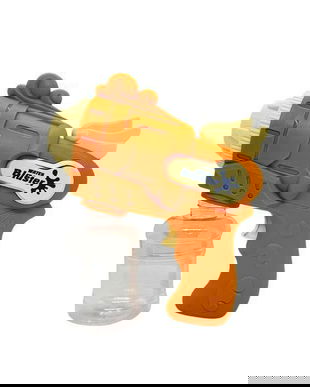 Pistol cu apa Electric Portocaliu pentru Copii cu 2 Moduri de Tragere, Jet 7-8 m