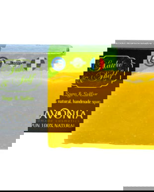 Sapun Natural cu Salvie si Sulf Savonia, 90g